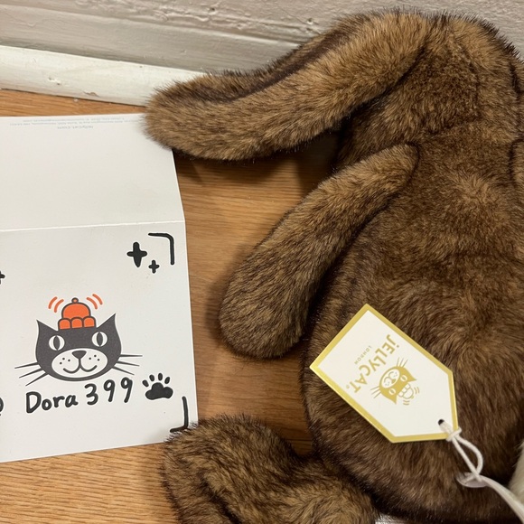 Jellycat Authentic Hoppleston Luxe Bunny – Medium - Picture 3 of 5